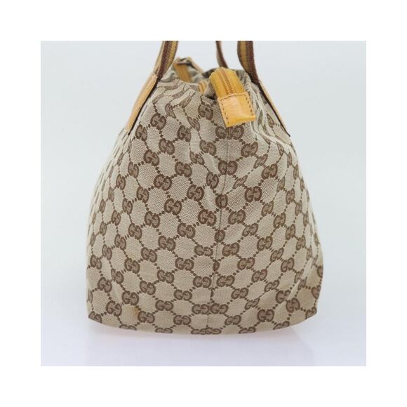 Pre Loved Gucci GG Canvas Small Tote Model Women Beige Tote Bags - Picture 4 of 8